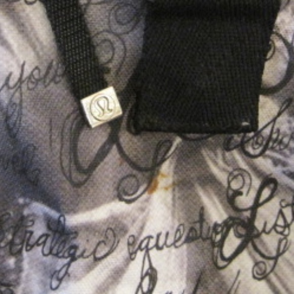 Lulu Lemon Inky Manifesto India Yoga Mat Bag - Picture 11 of 13